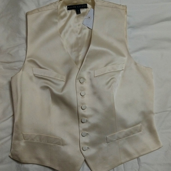 Ralph Lauren Black Label Silk Vest - Picture 1 of 14